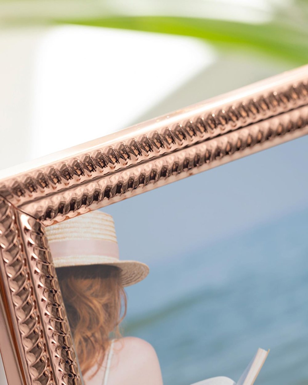 Fancy Рамка 12x 17 x 1.3 см Розово златен..