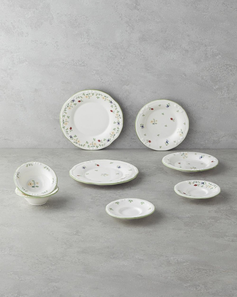 Fiorellino Porcelain Breakfast Set 8 ParÃ§a 2 KiÅilik