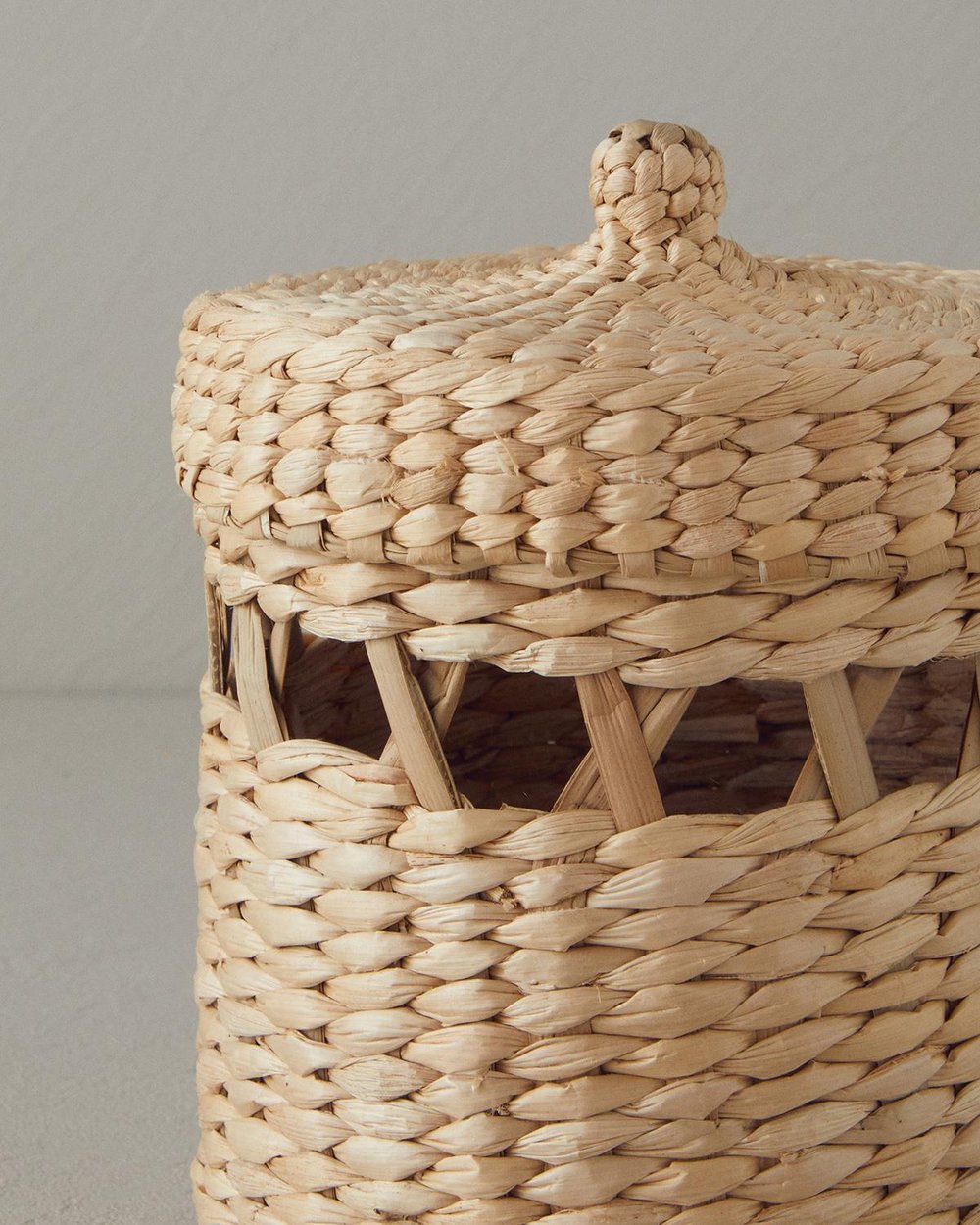 Fiory Wicker Basket 14x14 cm Natural