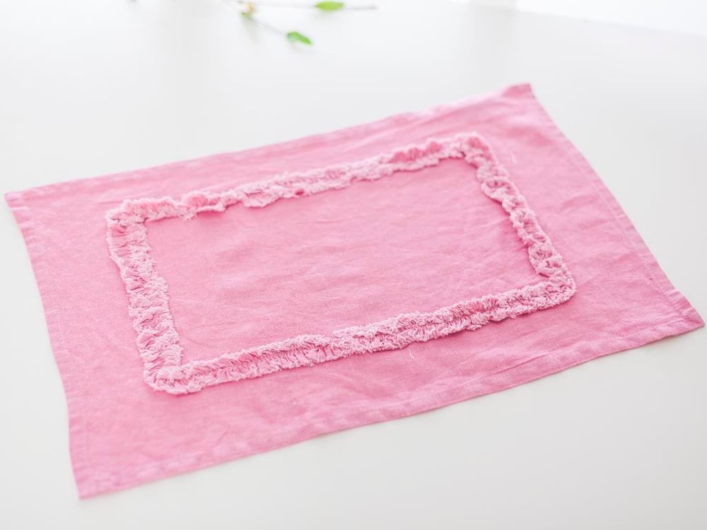 Fringe АМЕРИКАНЗКИ СЕРВИЗ С волани 33x48 cm DarkPink