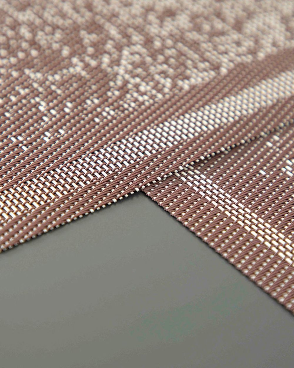 Glitz Американзки Сервиз 4 Бр., Pvc, Бордо Червено, 30 X 45 Cm