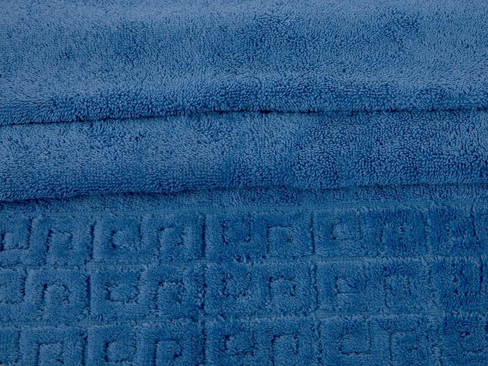 Greek ХАВЛИЯ ЗА ЛИЦЕ Жакардов 50x80 cm Blue.