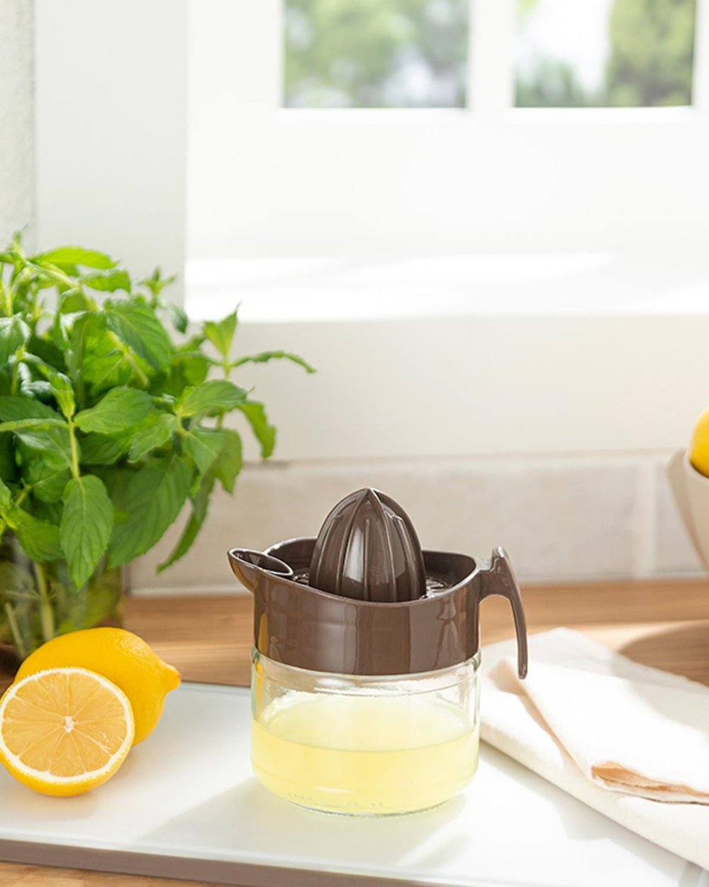 Hera Лимоностискачка Стъкло, Кафяво, 300 Ml