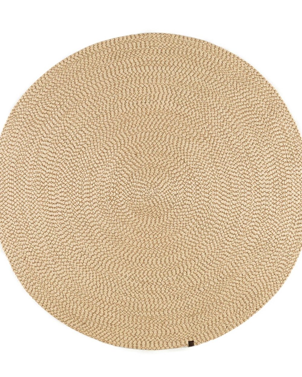 Hull Декоративен Килим От Юта Юта, Естествен, 120 X 120 Cm
