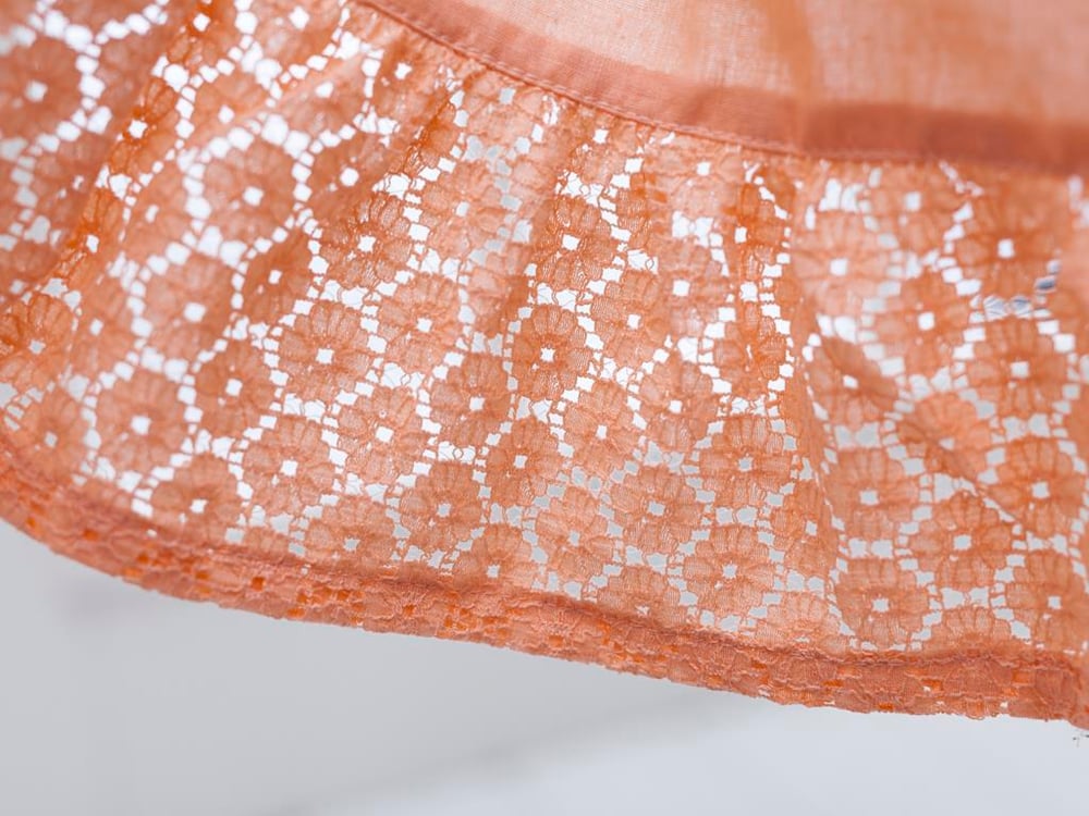 Lace 1 КУХНЕНСКА ПРЕСТИЛКА С дантела 60x80 cm Pink