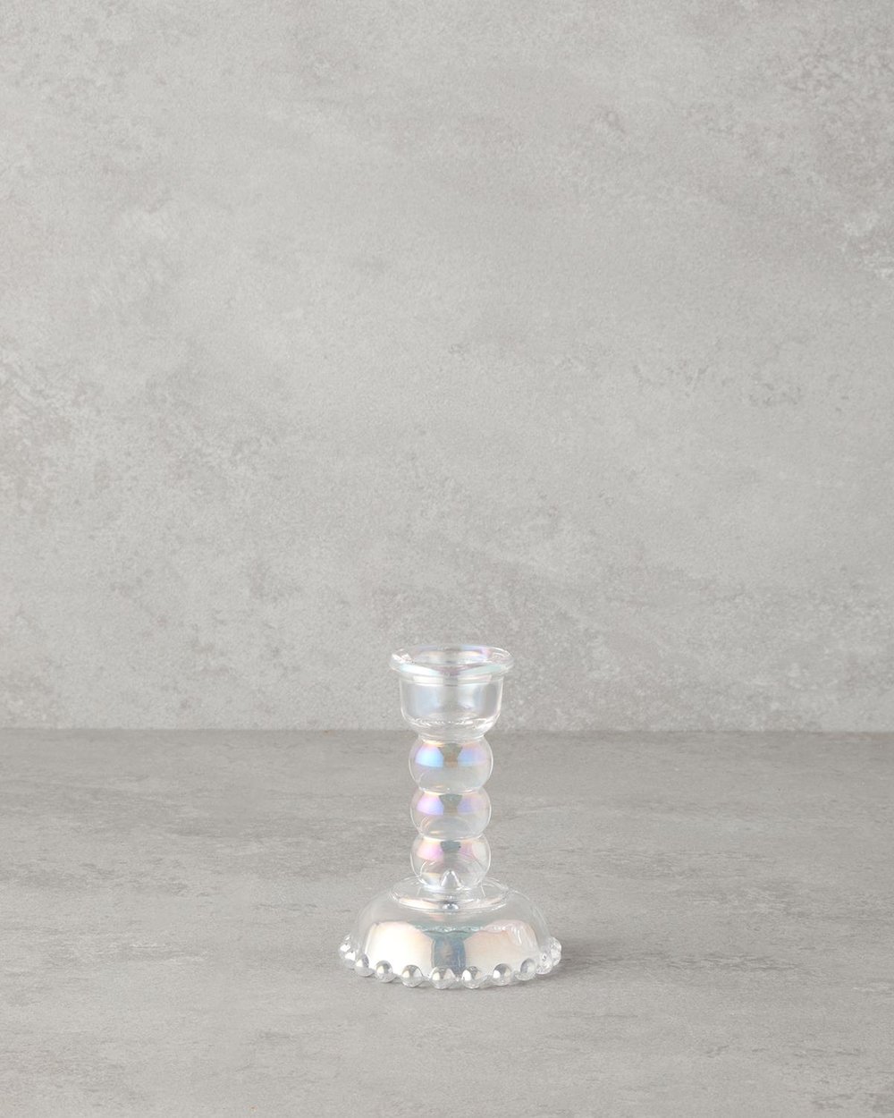 Larisa Свещник 9,5 cm Блясък ирис
