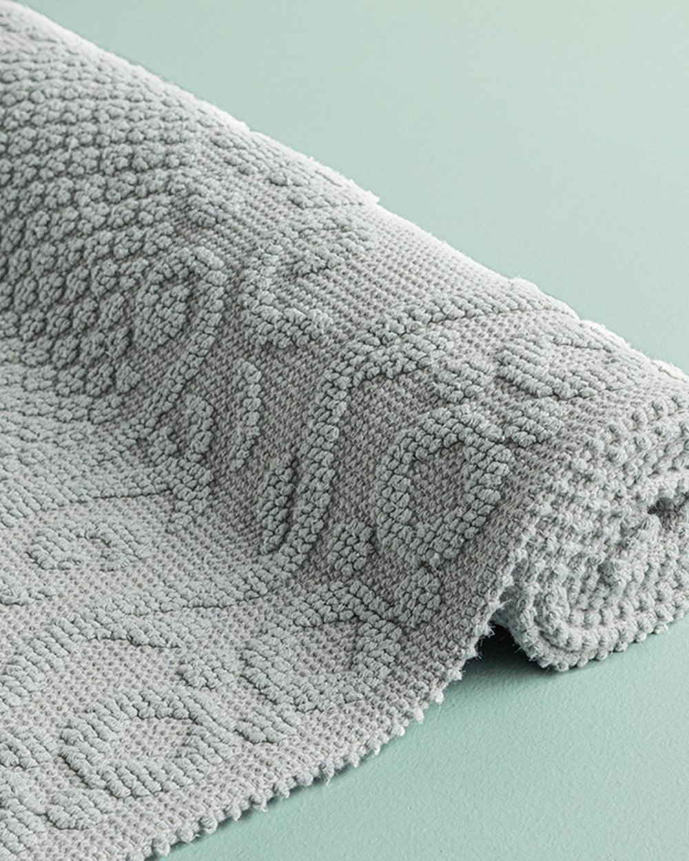 Larissa Luxury Curl Rug 120x165cm Gray