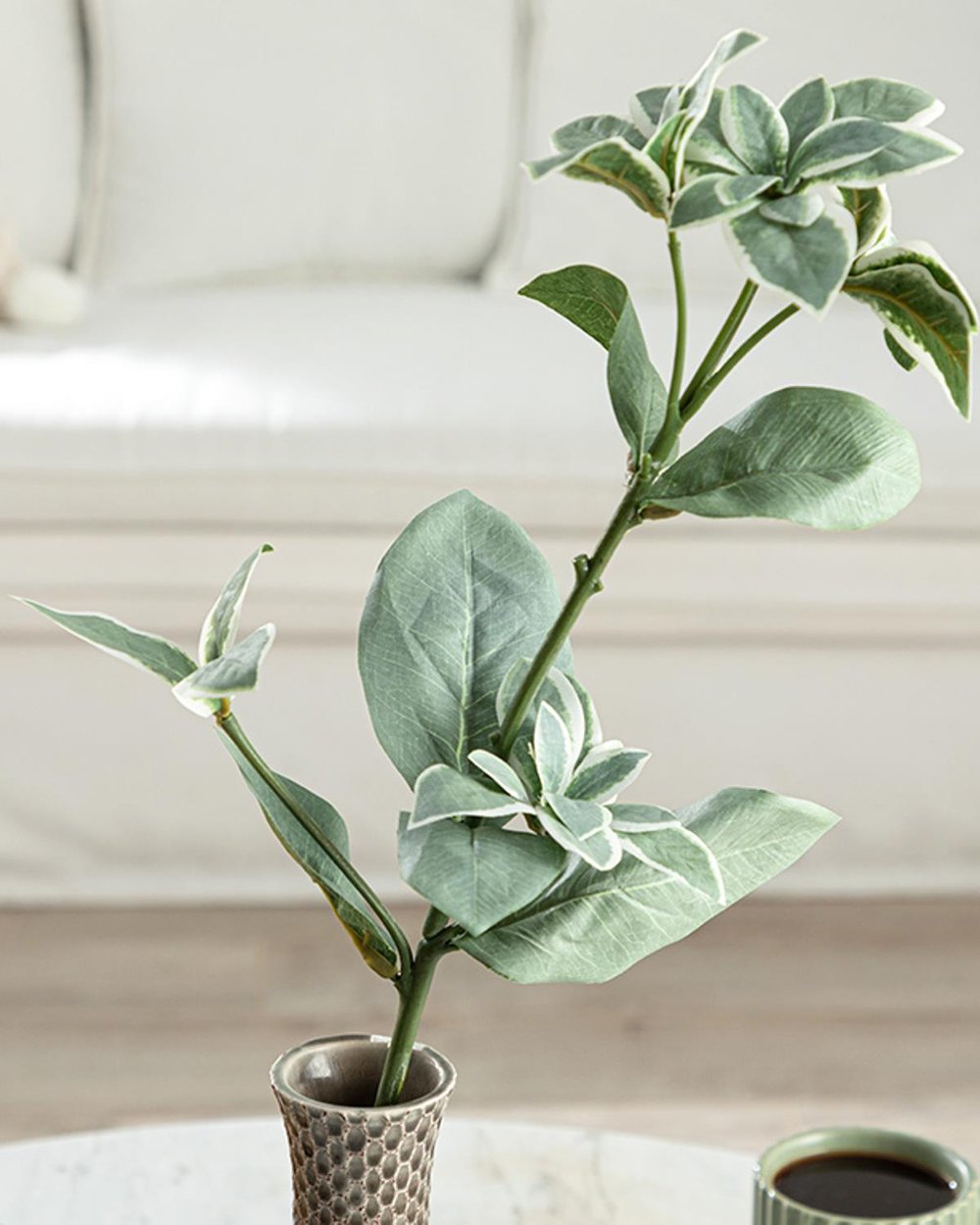 Leaf Изкуствено Цвете Един Стрък 68 cm Зелен