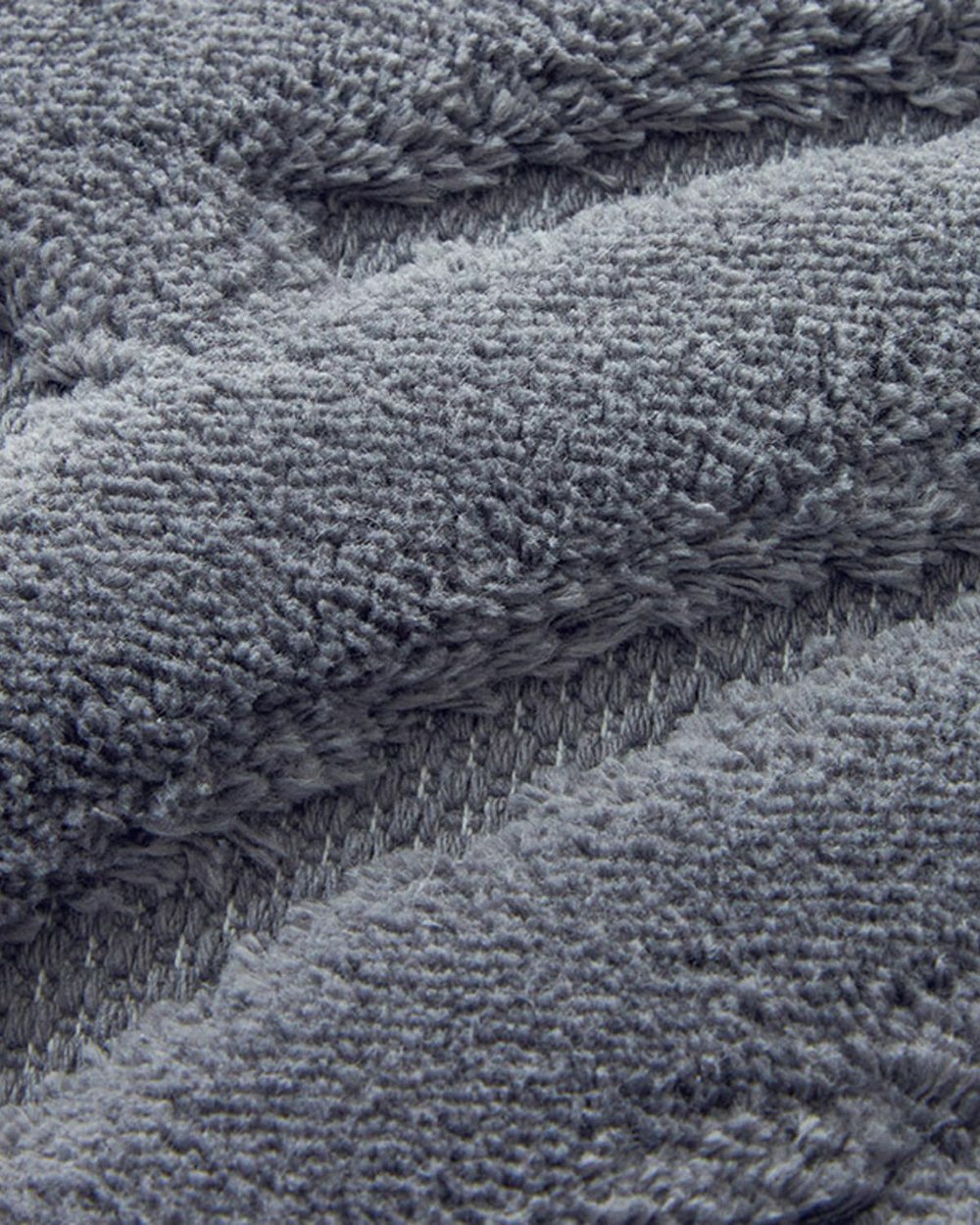Leafy Joy Комплект Постелки За Баня Памучен 60X100+40X60 см Тъмносив