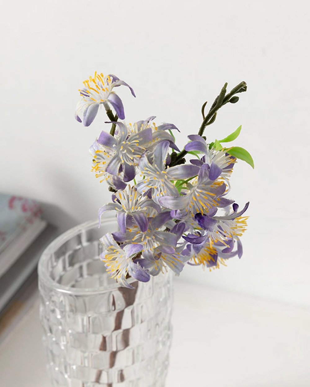 Lemon Blossom Изкуствено Цвете 46 см Виолетов..