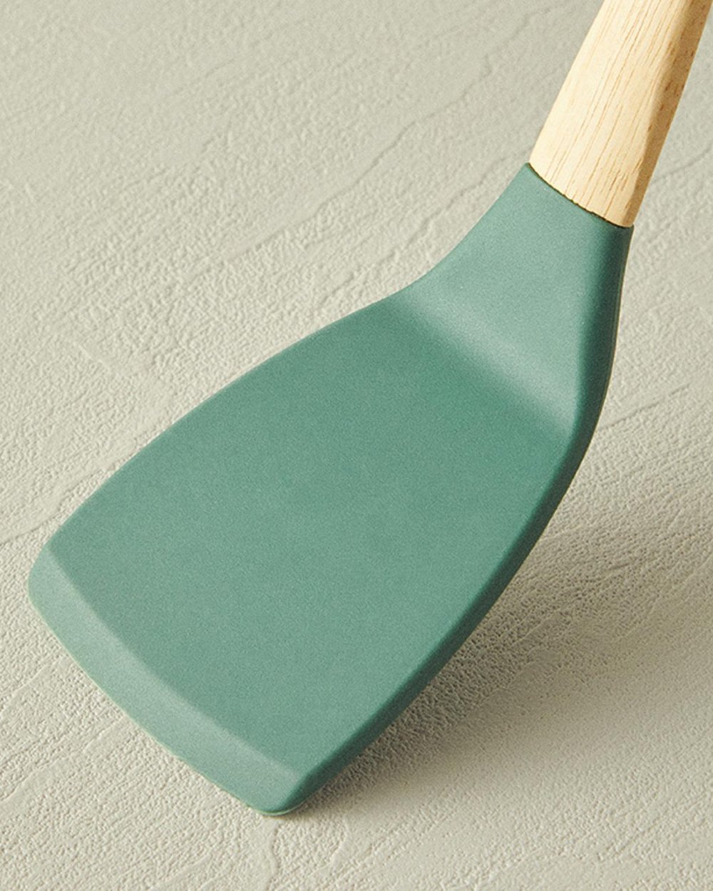 Liana Wide Spatula Прибори За Обслужване Широка шпатула Силикон 32 см Тъмнозелен