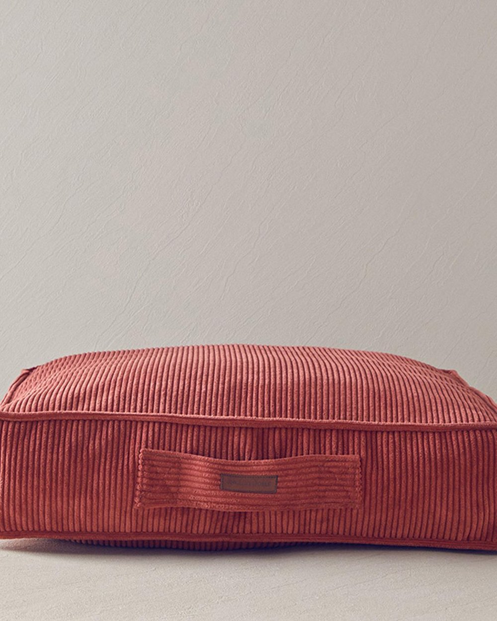 Lora Velvet Decorative Cushion Brick Red