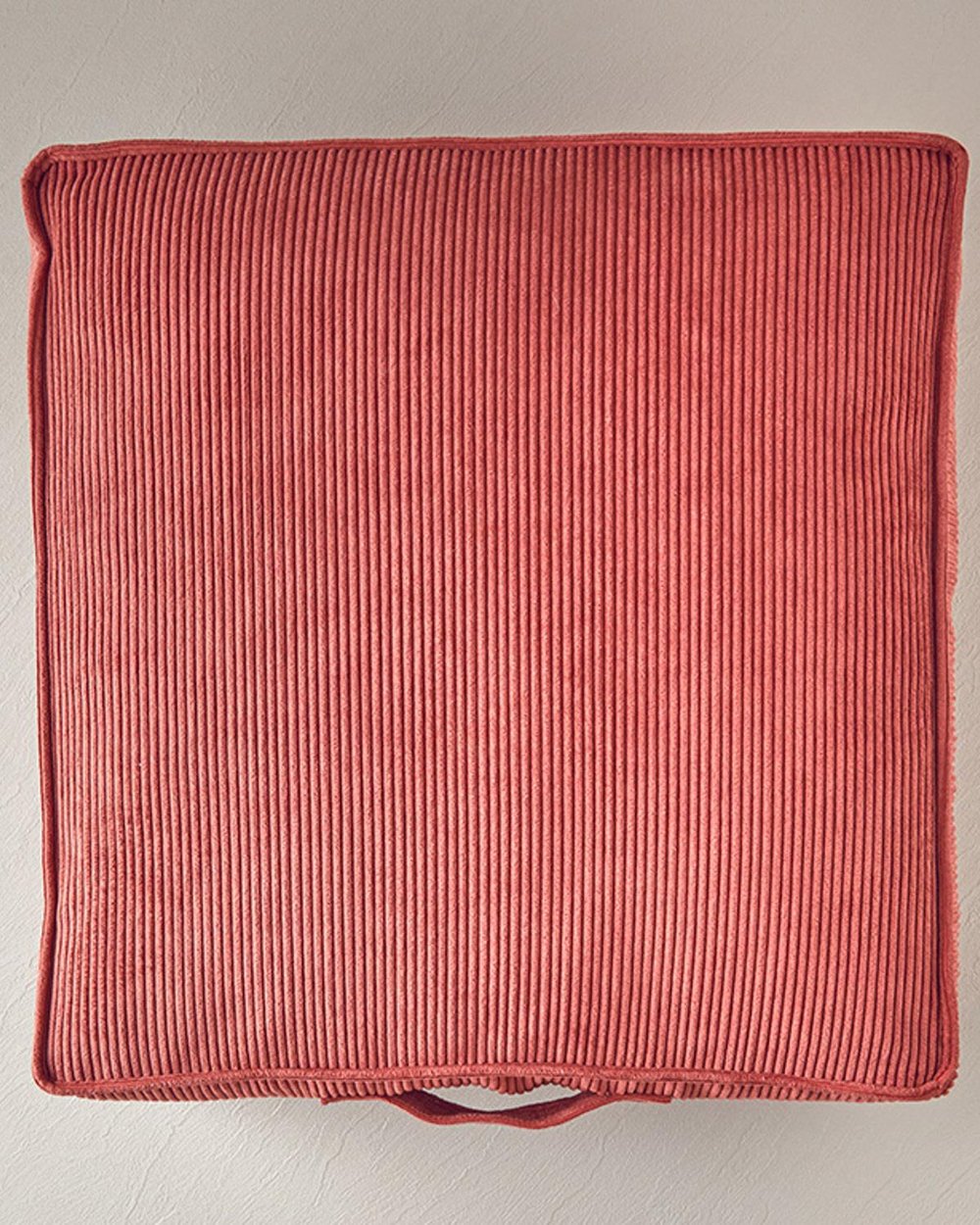 Lora Velvet Decorative Cushion Brick Red