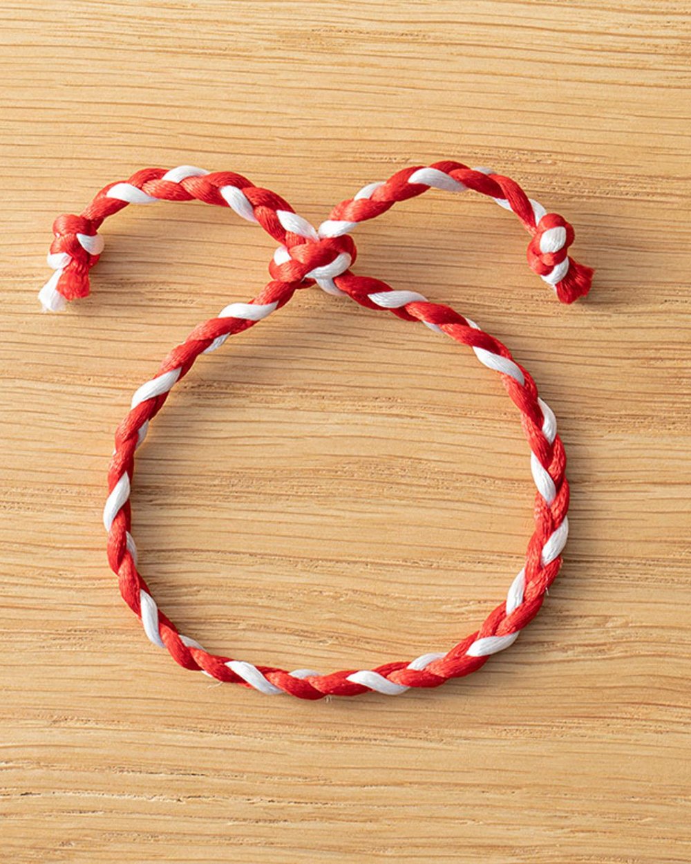 Bracelet S Red-White
