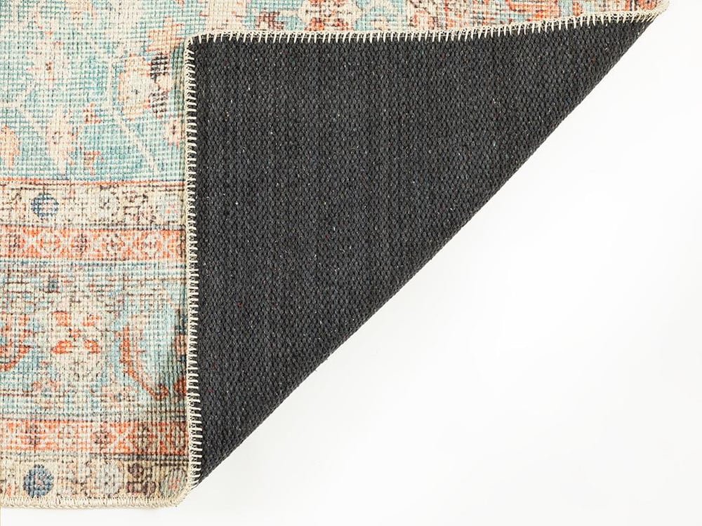 Maria Jacquard Decorative Carpet 200X300 Turkuaz-Kiremit