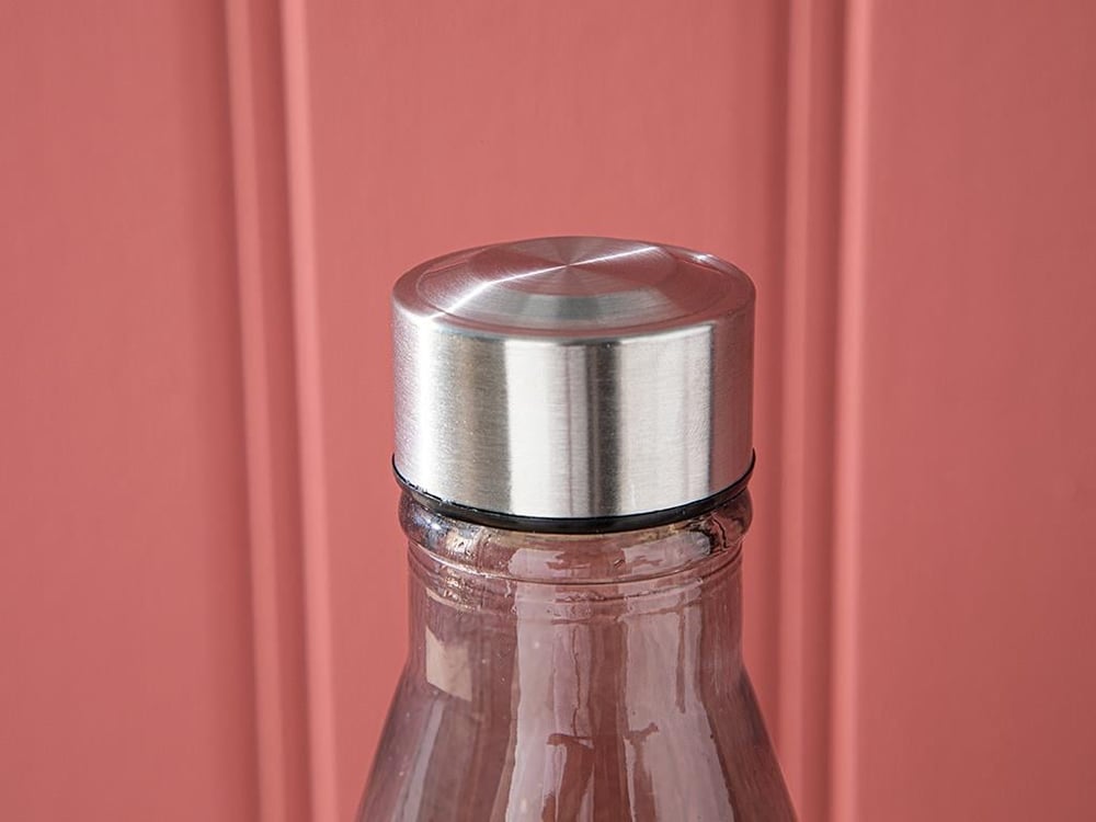 Meggy Шише Стъкло, Черно, 750 Ml