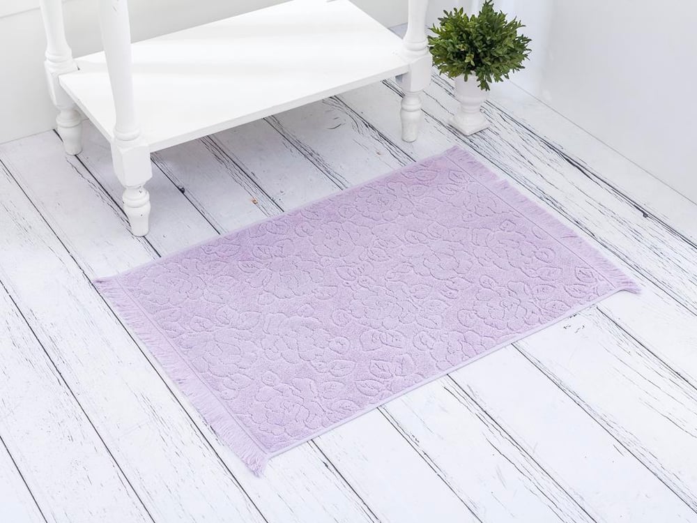 Melina ХАВЛИЯ ЗА КРАКА Жакардов 50x70 cm Light Lilac