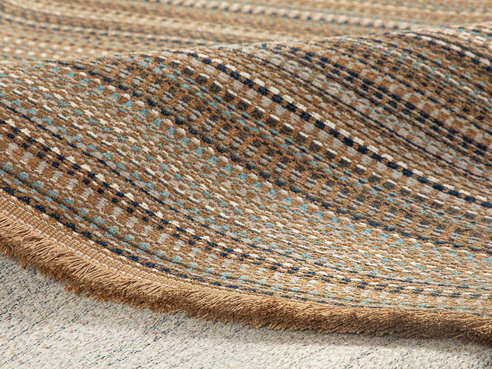 Modern Chic Chenille anti slip Carpet 80x150 cm Brown