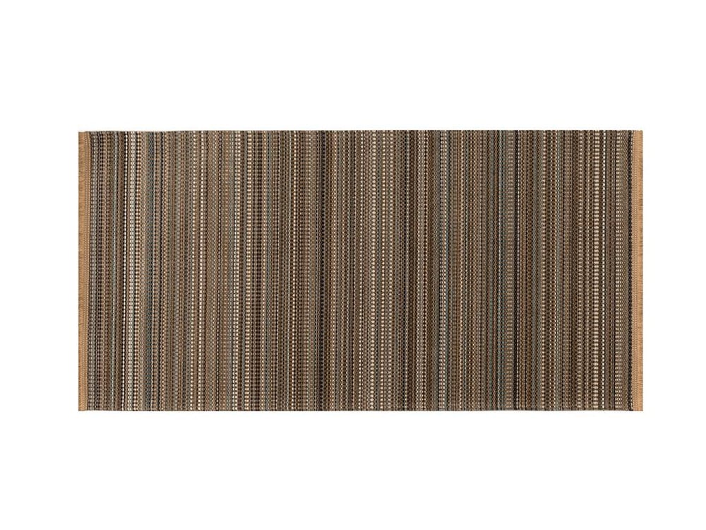 Modern Chic Chenille anti slip Carpet 80x150 cm Brown