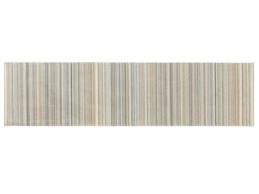 Modern Chic Chenille anti slip Carpet 80x300 cm Light Gray