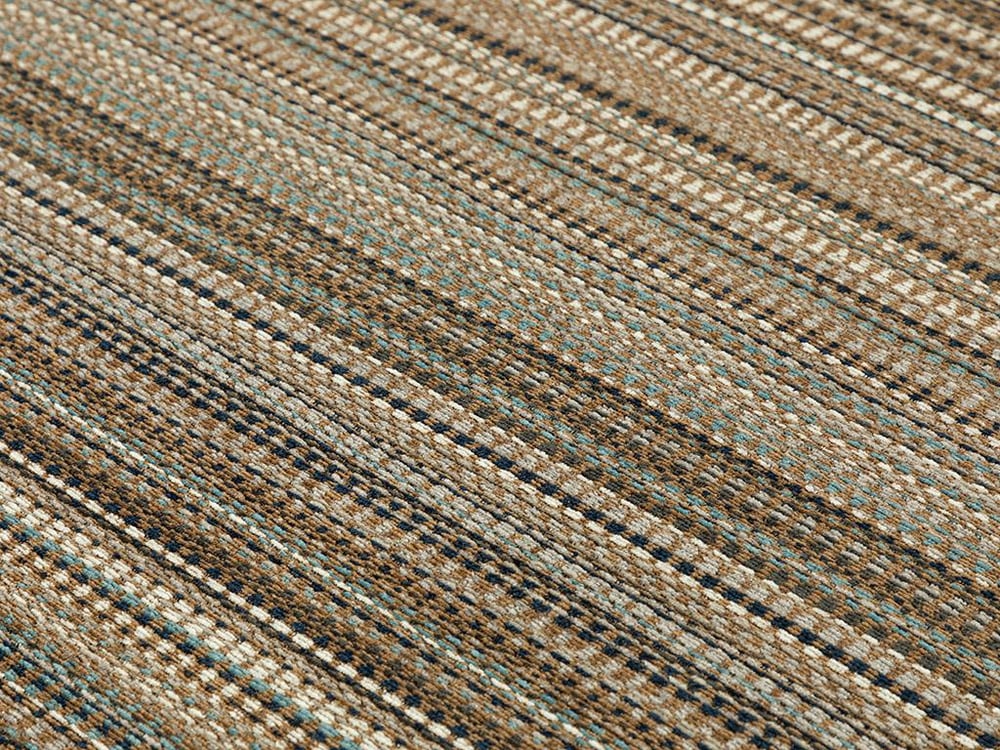 Modern Chic Chenille anti slip Carpet 80x300 cm Brown