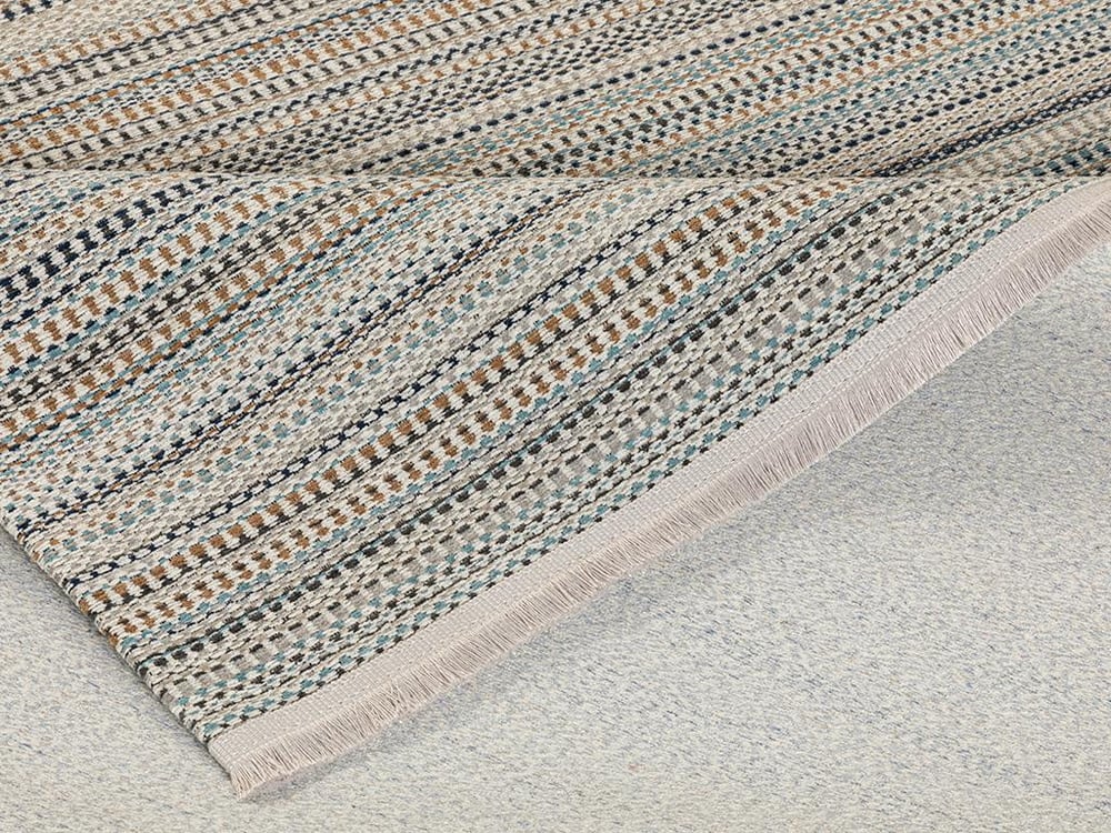 Modern Chic Chenille anti slip Carpet 80x300 cm Light Gray
