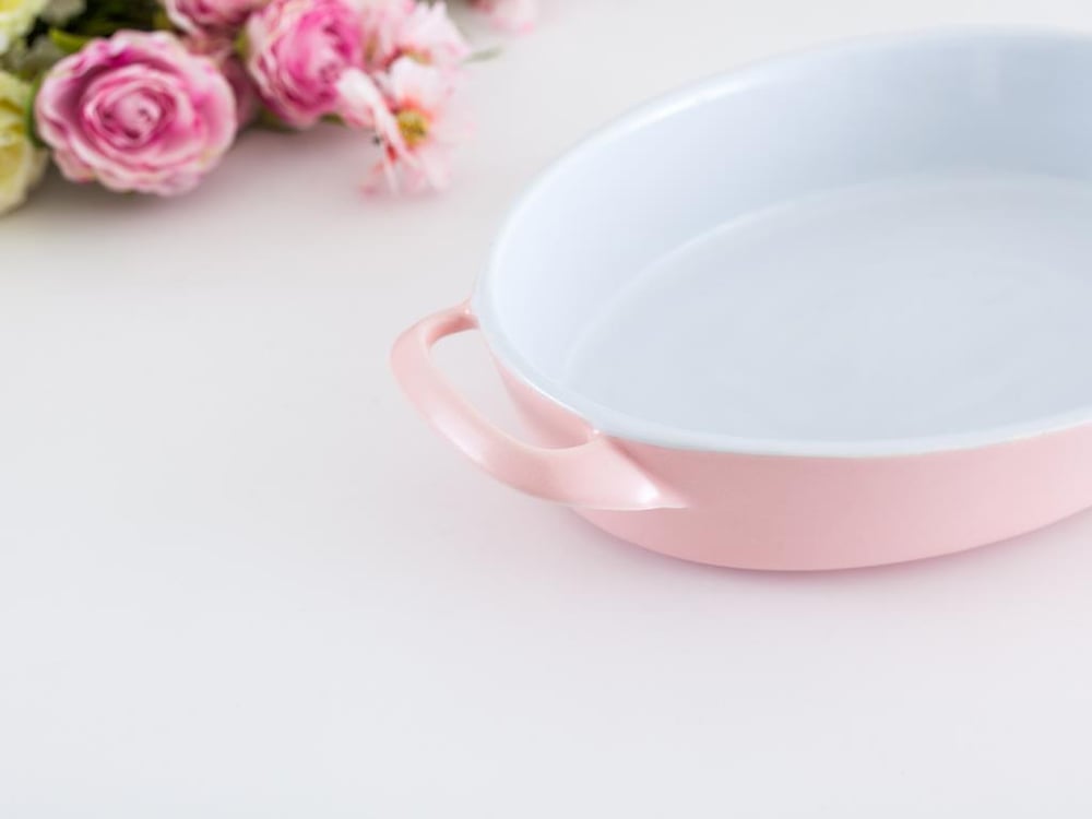 Molly ТЕПСИЯ ЗА ФУРНА Овална Stoneware Pink