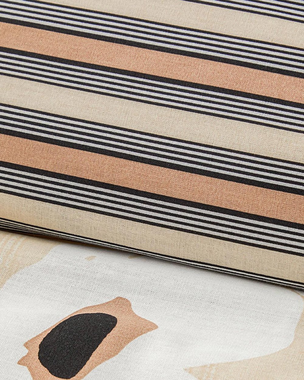 Cotton For One Person Duvet Cover Set 160x220 cm Cream