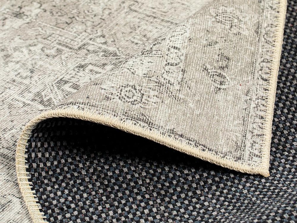 Mont Rise Cont Weaved Decorative Carpet 80x300 cm Beige
