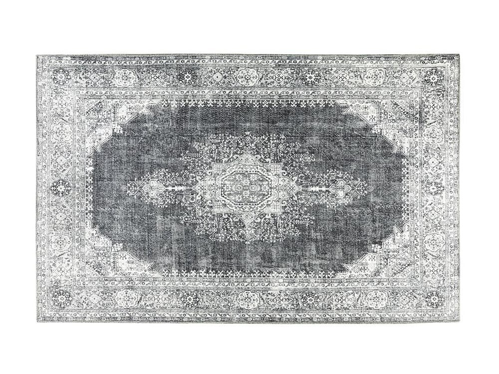 Montglam Misty Woven Chenille Decorative Carpet 190x290 cm Gray-Anthracite