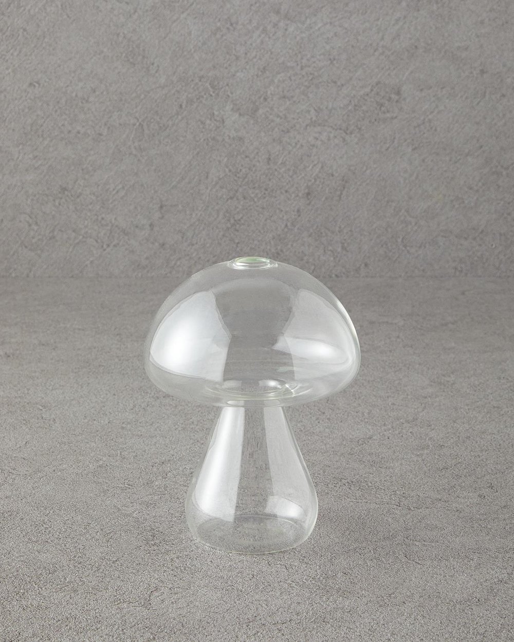 Mushroom Ваза Боросиликат 16x12,5 см Прозрачен