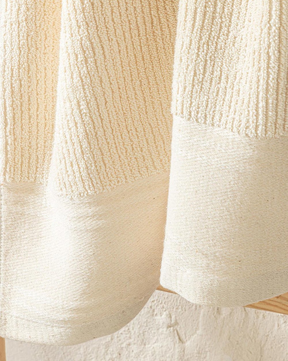 Natura Stripe Кърпа За Баня Памук 70x140 см Бежов