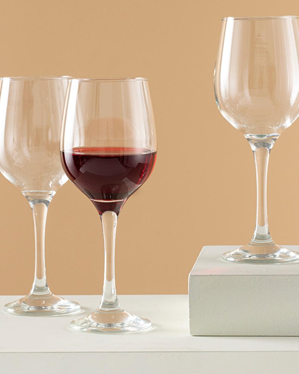 Palma Чаша 3 Бр., Стъкло, Прозрачен, 480 Ml