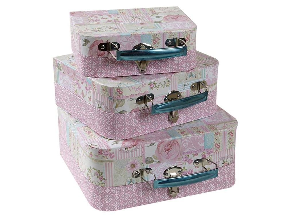 Patchwork КУТИЯ ЗА СЪХРАНЕНИЕ 3 бр. 3'lÃ¼ .