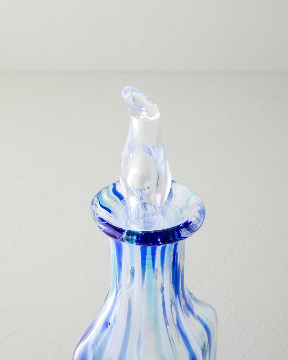 Pattern Шише За Олио Стъкло 450 мл Син