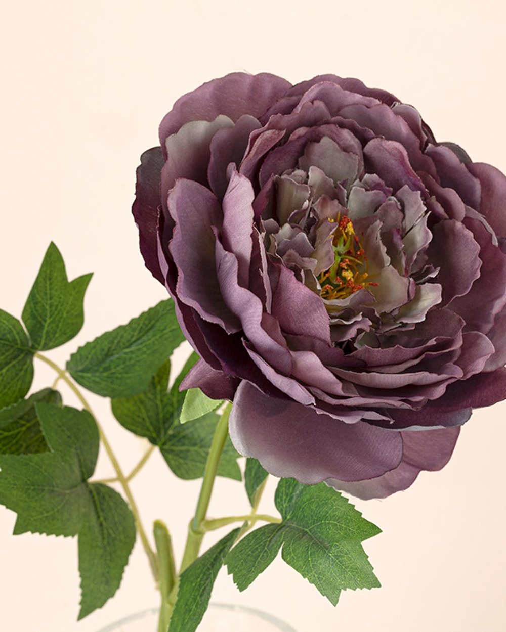 Peony Изкуствено Цвете 45 см Виолетов..