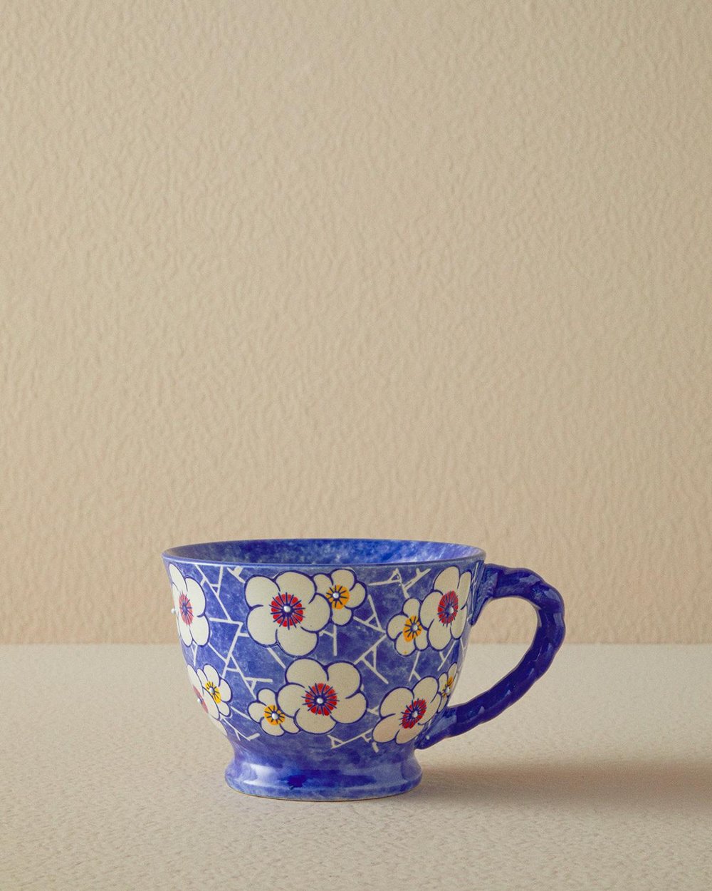 Perza Ceramic Mug 400 ml Navy Blue