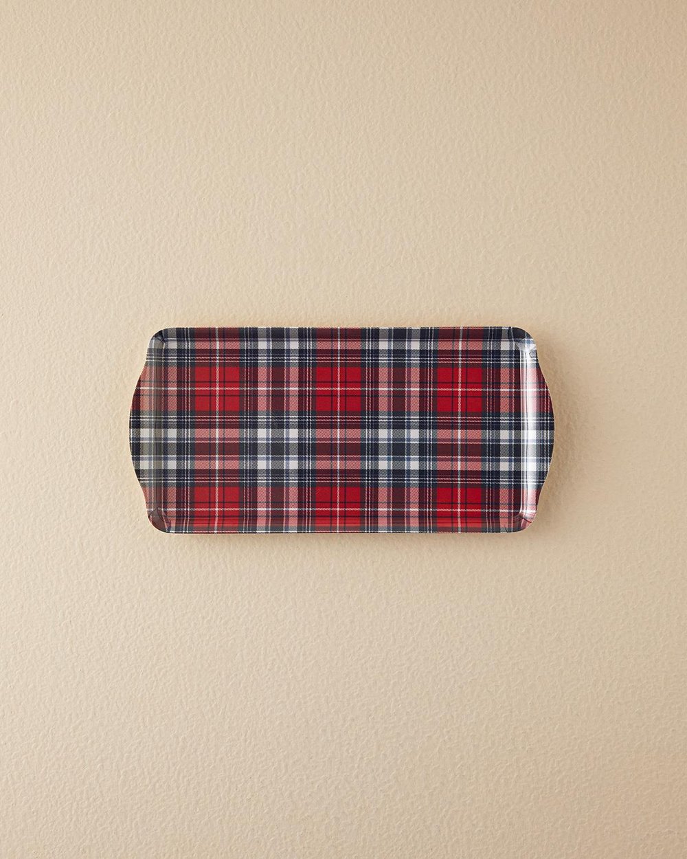 Plaid Тепсия Меламин 37x18 см Червен