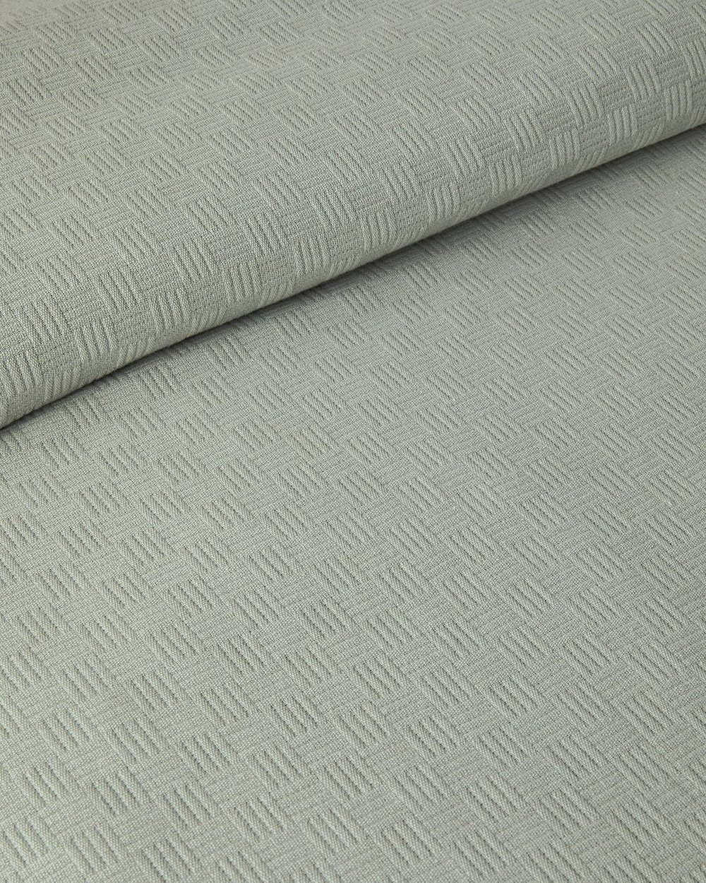 Plain Одеяло Пике Единичен Памучен 150x220 см Зелен