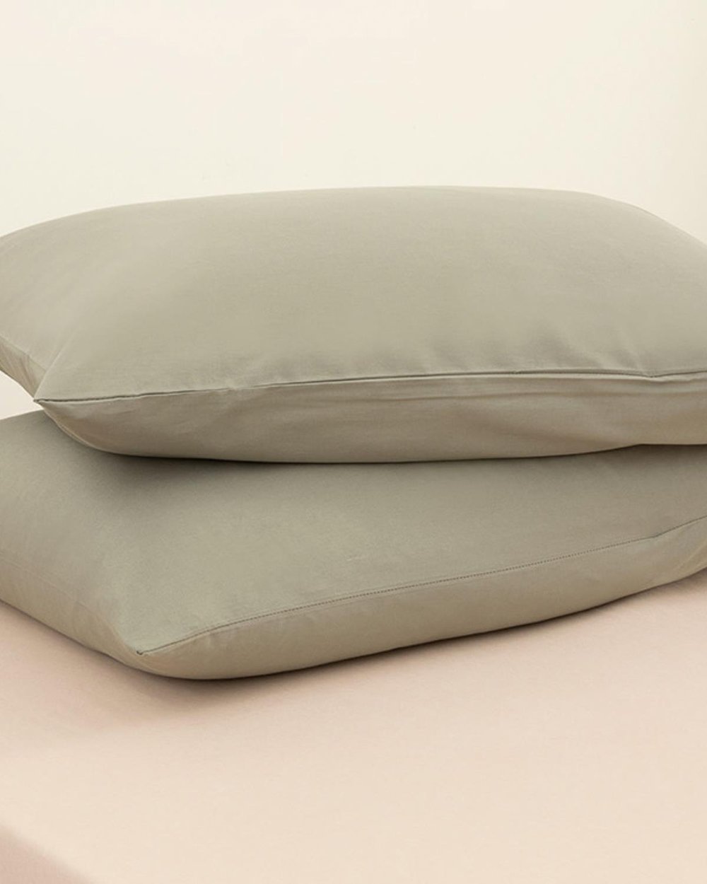 Plain Калъфка За Възглавница 2 бр. Памучен 50x70 см Градски градински чай