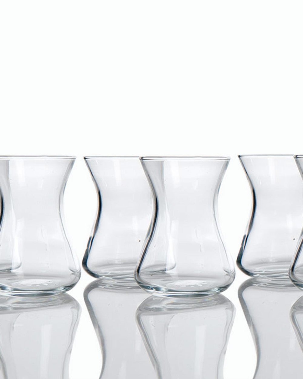 Plain Чаша За Чай 6 бр. Стъкло 125 мл Прозрачен