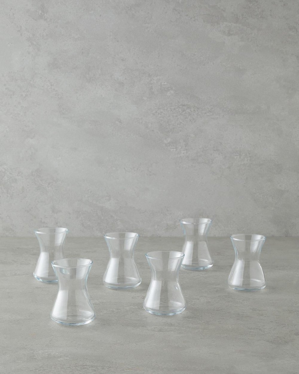 Plain Чаша За Чай 6 бр. Стъкло 125 мл Прозрачен
