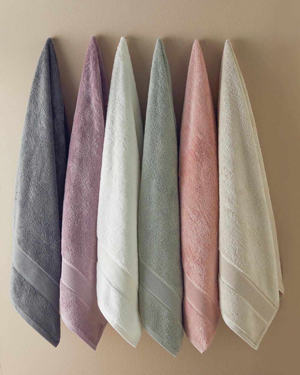 Poffy Soft&Premium Cotton Bath Towel 70x140 cm Ecru