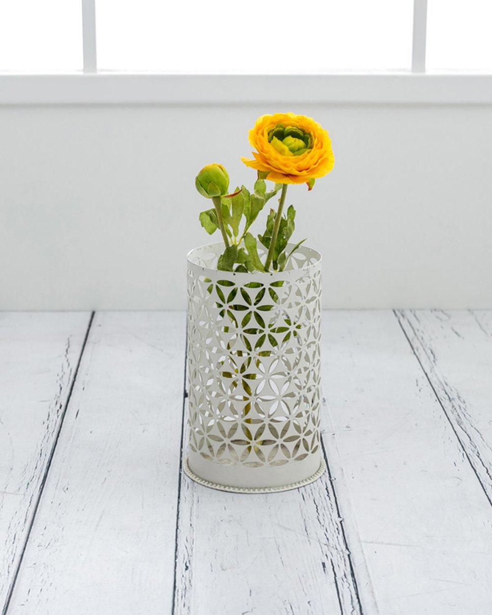 Ranunculus Изкуствено Цвете 41 см Жълт