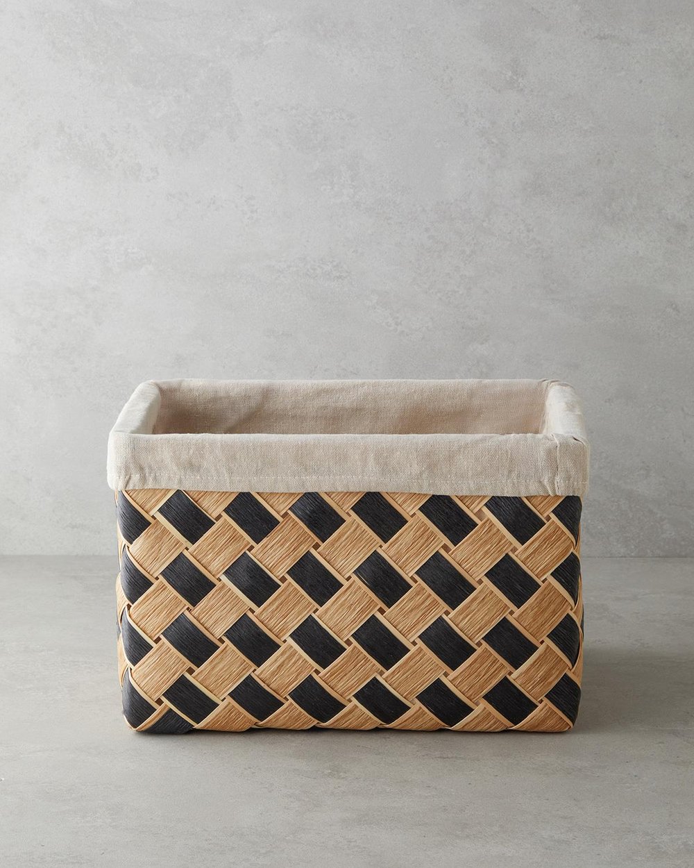 Resta Кошница 24x21,5 см Натурален - Черен