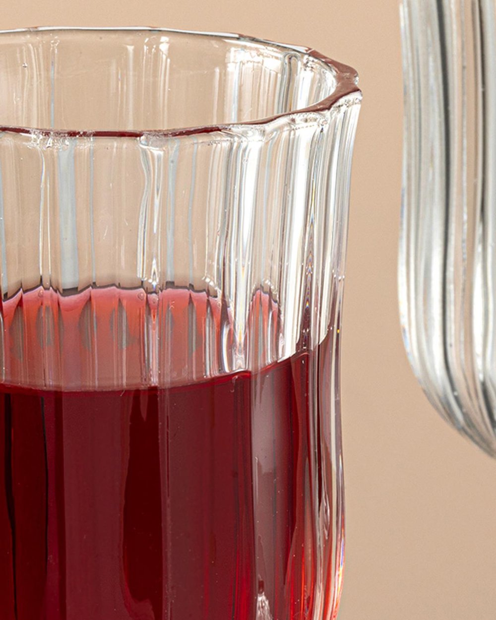 Ricco Glass 4 Set Glass 210 ml Transparent