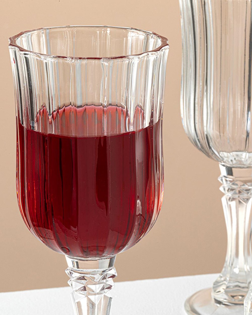 Ricco Glass 4 Set Glass 210 ml Transparent