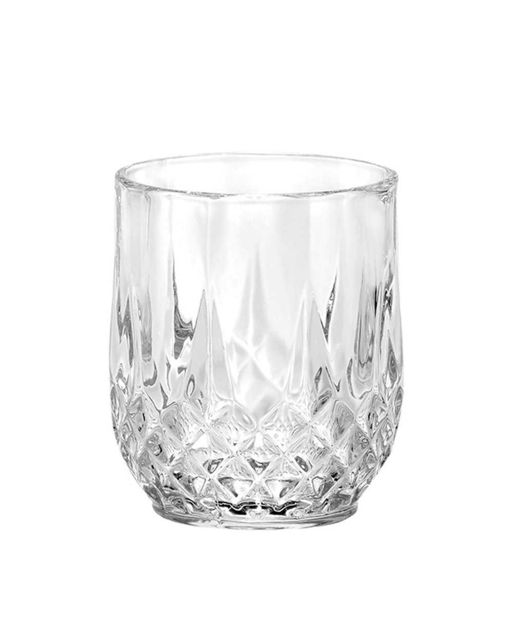 Rich Glass 6 Set Served with Coffee Water Glass 90 ml Transparent