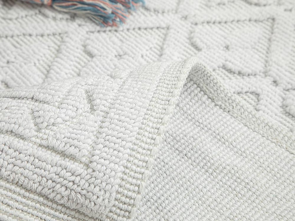 Ronita Cotton Rug 120x180 cm White