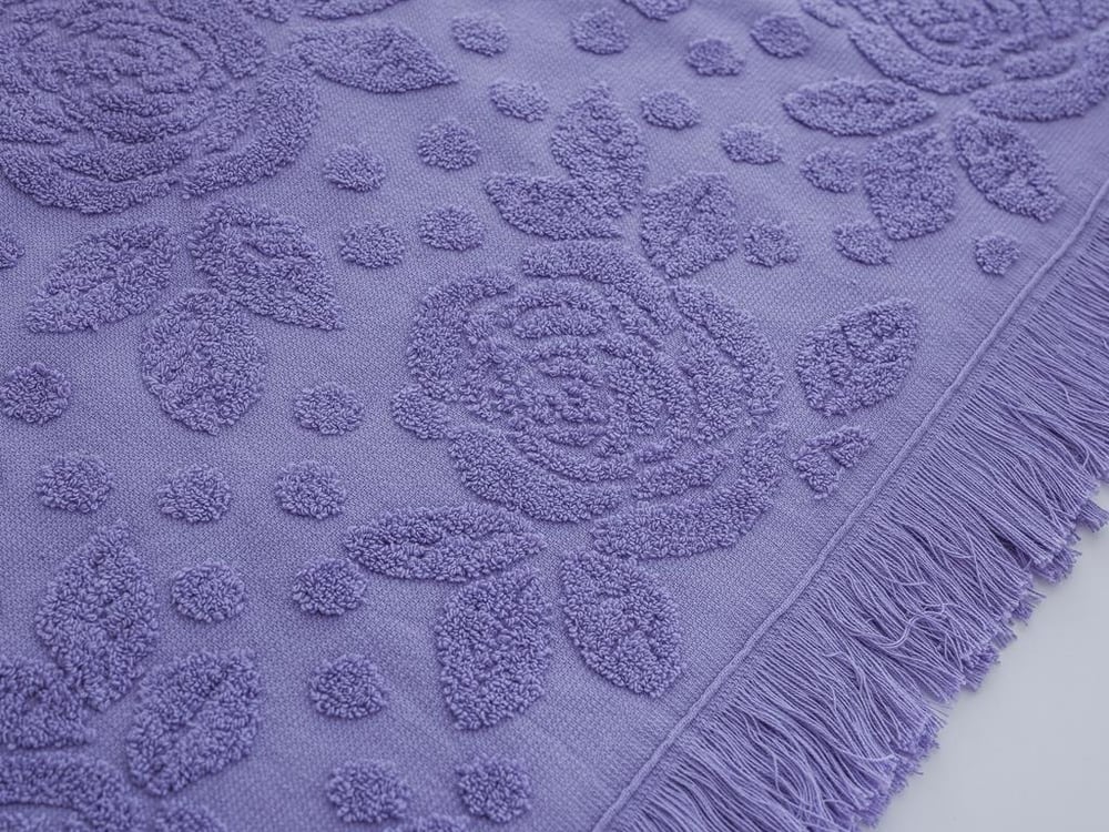 Rosa ХАВЛИЯ ЗА ЛИЦЕ Жакардов 50x76 cm Dark Lilac